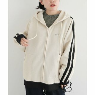 【アイボリー】【ユニセックス】トラックパーカー/24AW